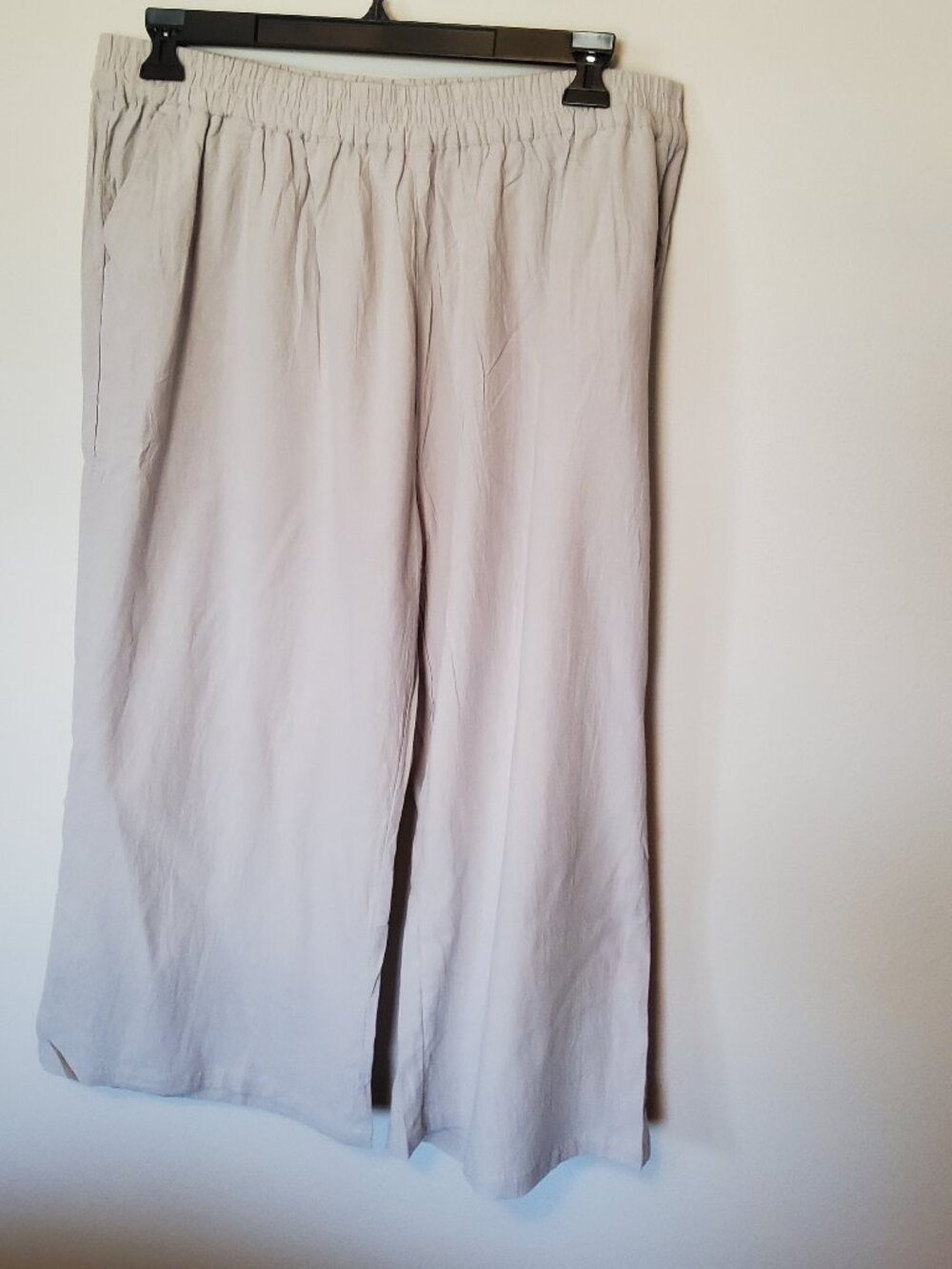Capri Pants Taupe Size 4XL Ecupper brand
